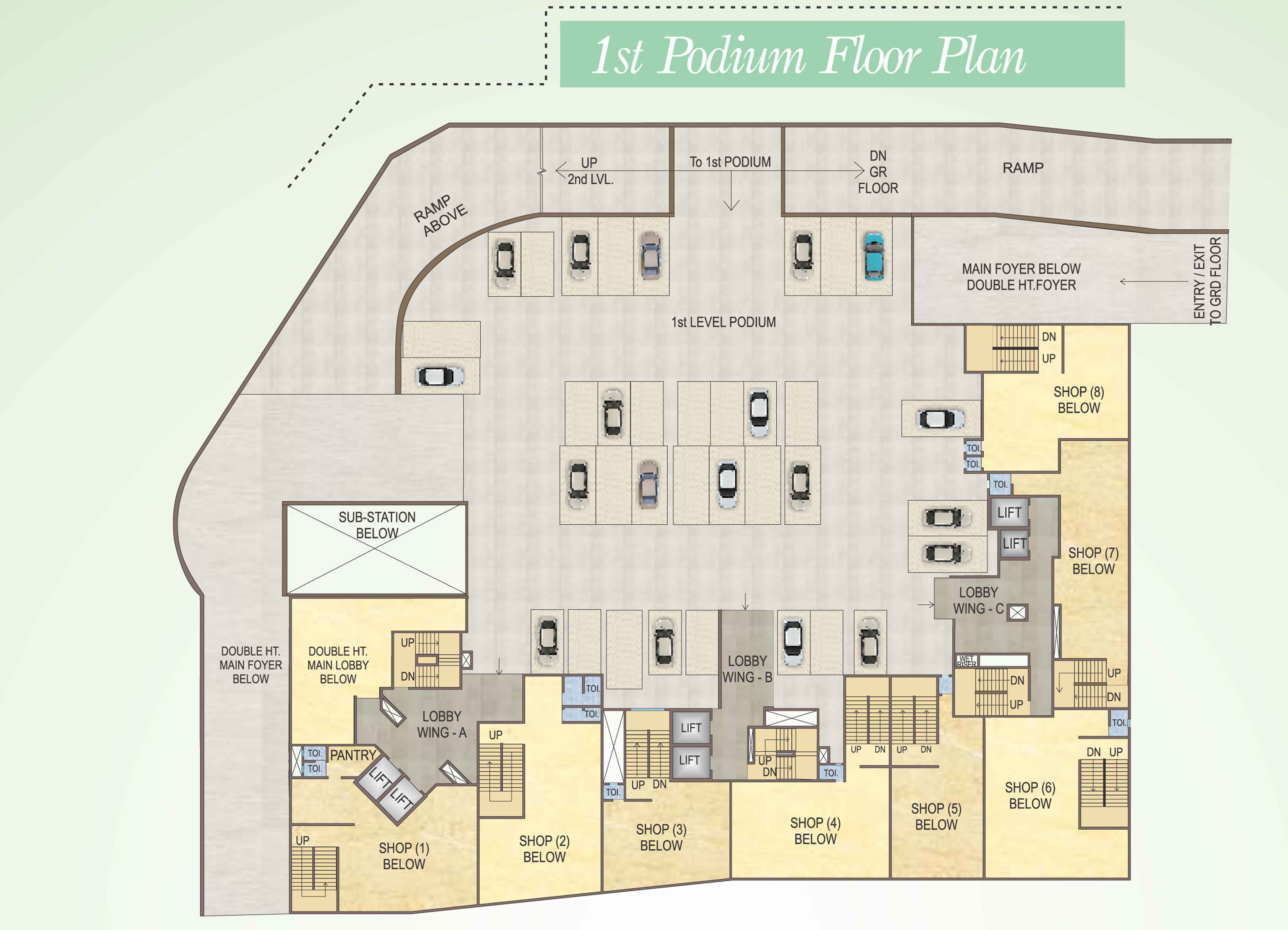 Blue Fortuna 1st Podium Plan