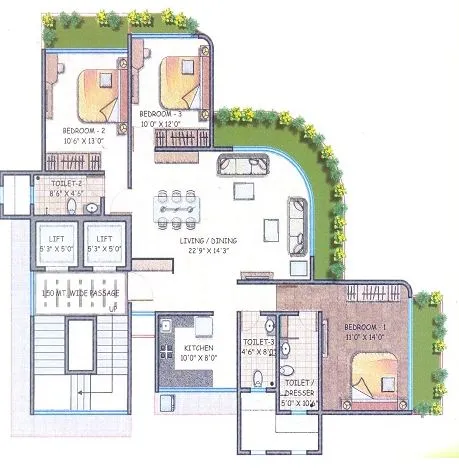 2 Flats for Sale in Fortuna, Tardeo