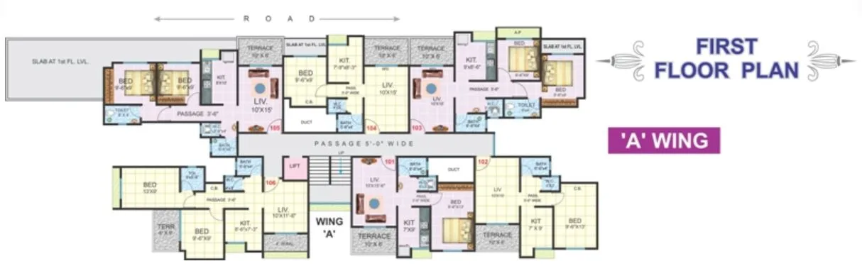 1st Floor Plan