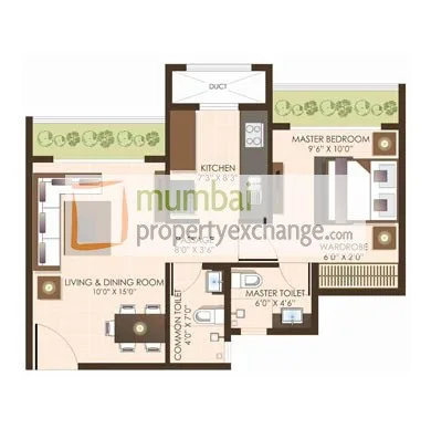 1BHK Wing A