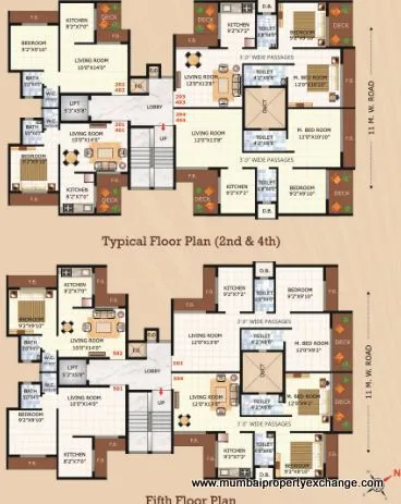 2 BHK Flats on Rent in Krishna Apartment, Malad East