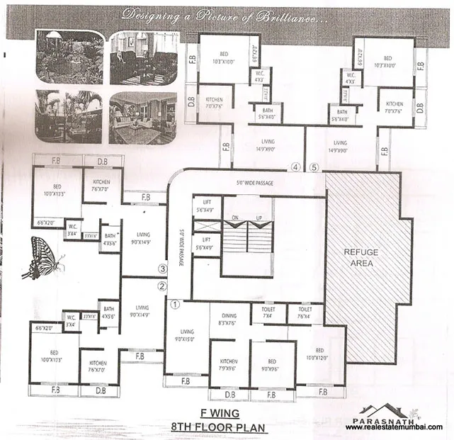 4 Flats on Rent in Parshwa Heights, Walkeshwar
