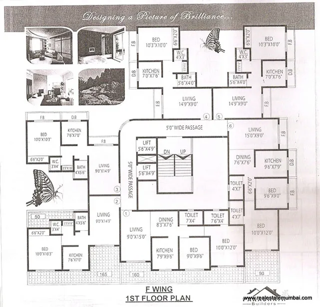 4 Flats on Rent in Parshwa Heights, Walkeshwar