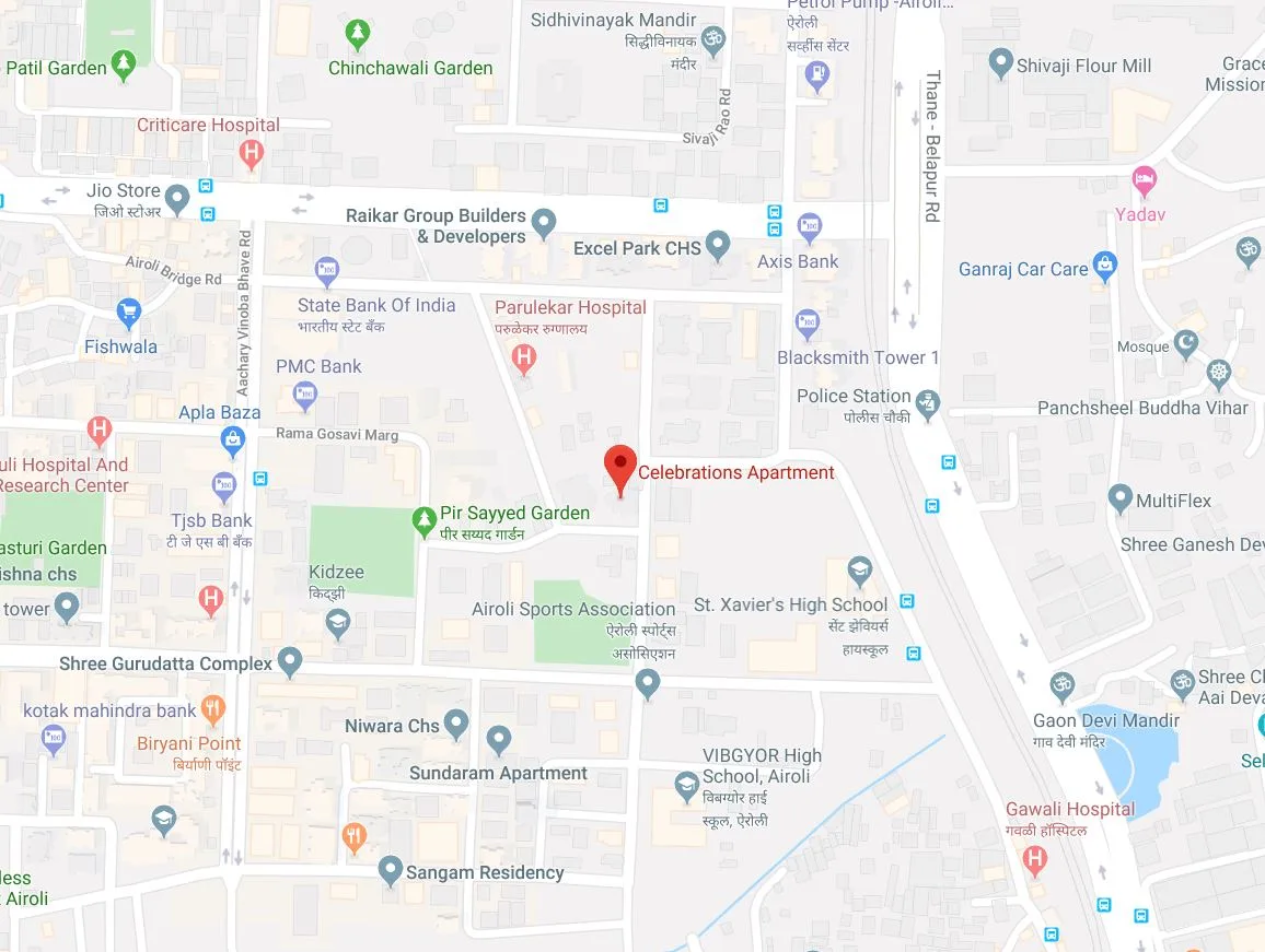 Celebration Location Map