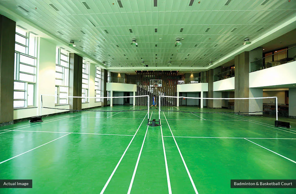 One Avighna Park Badminton-Basket Ball Court