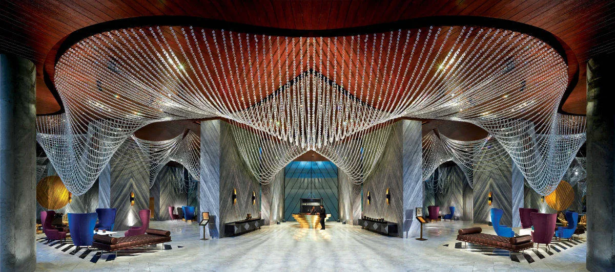 One Avighna Park Grand Entrance Lobby