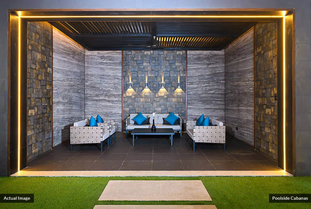 One Avighna Park Poolside Cabanas