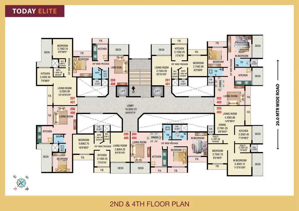 2BHK Flats for Sale in Today Elite, Ulwe