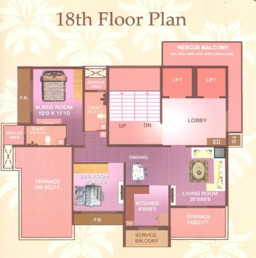 18 Floor Plan