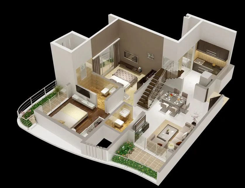 3 Flats on Rent in Satra Park, Borivali West