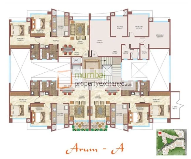 Wing A Floor Plan