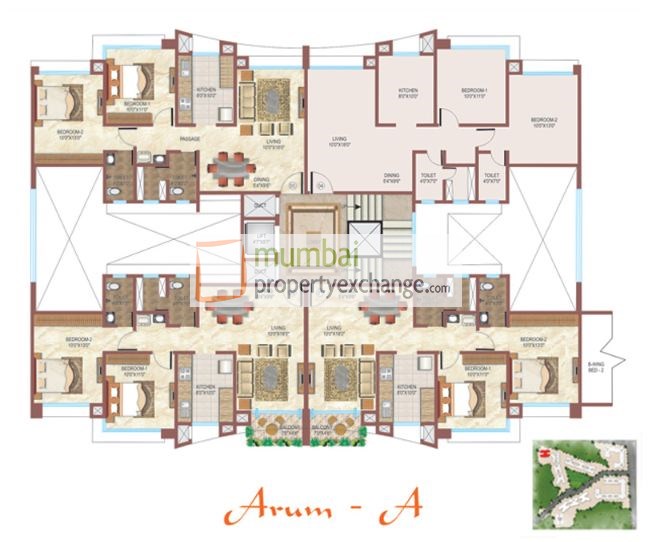 Wing A Floor Plan