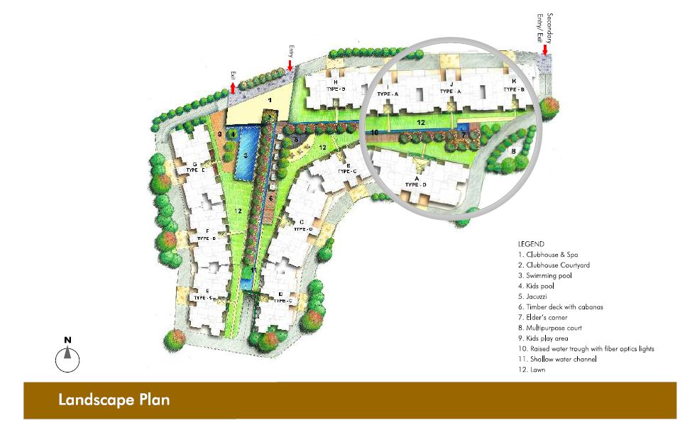 Lodha Eternis Landscape Plan