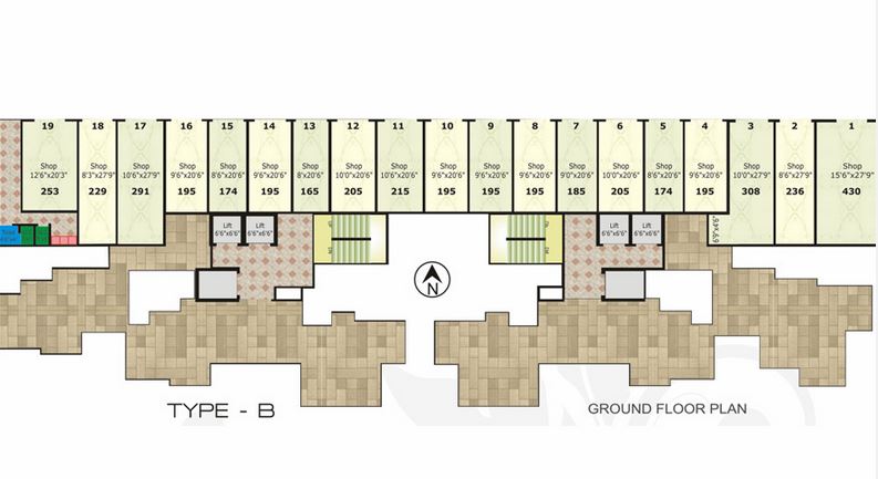 Type B Ground Floor Plan