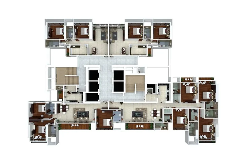 Ajmera Zeon Odd Floor Plan