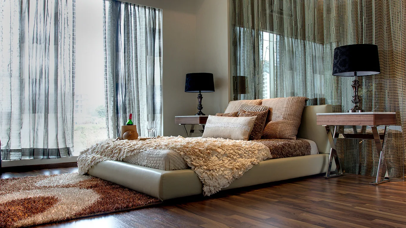 Runwal Greens Sample Flat Bedroom