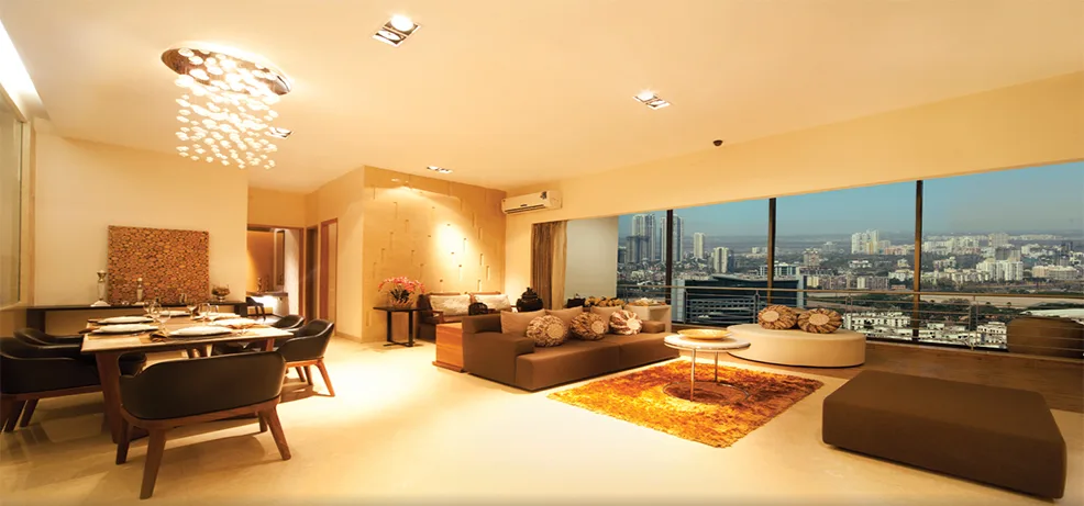 Runwal Greens Sample Flat Living