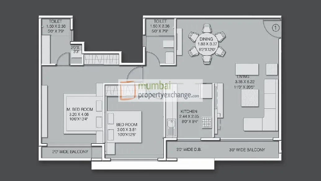 2 Bhk