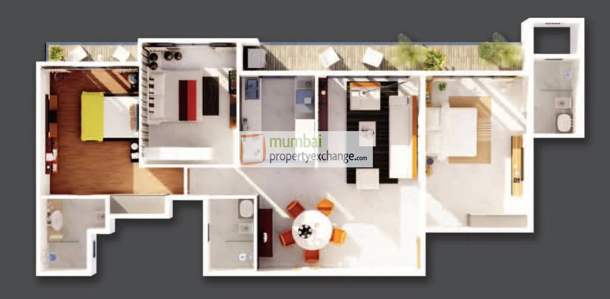 3 Bhk Iso View