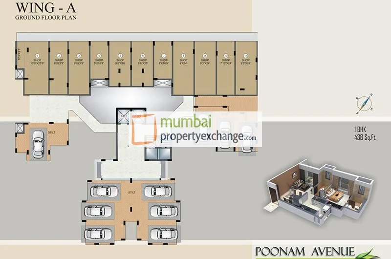 A wing Ground Floor
