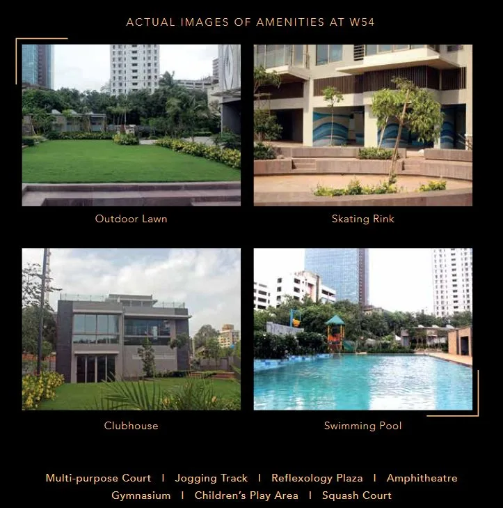 Wadhwa 54 Amenities