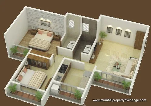 2BHK Plan