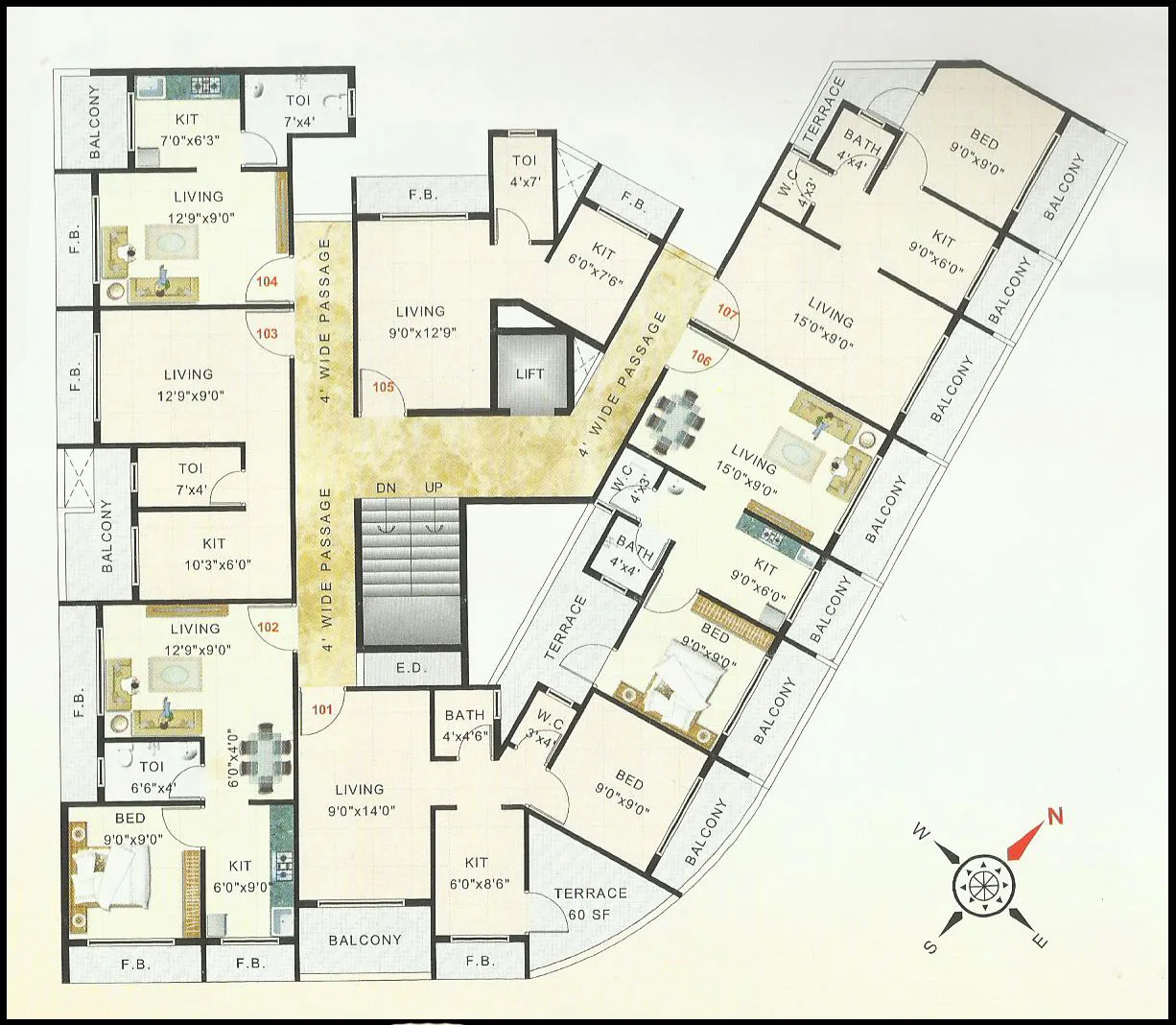1st Floor Plan