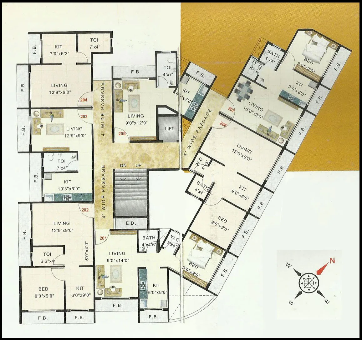 2nd Floor Plan
