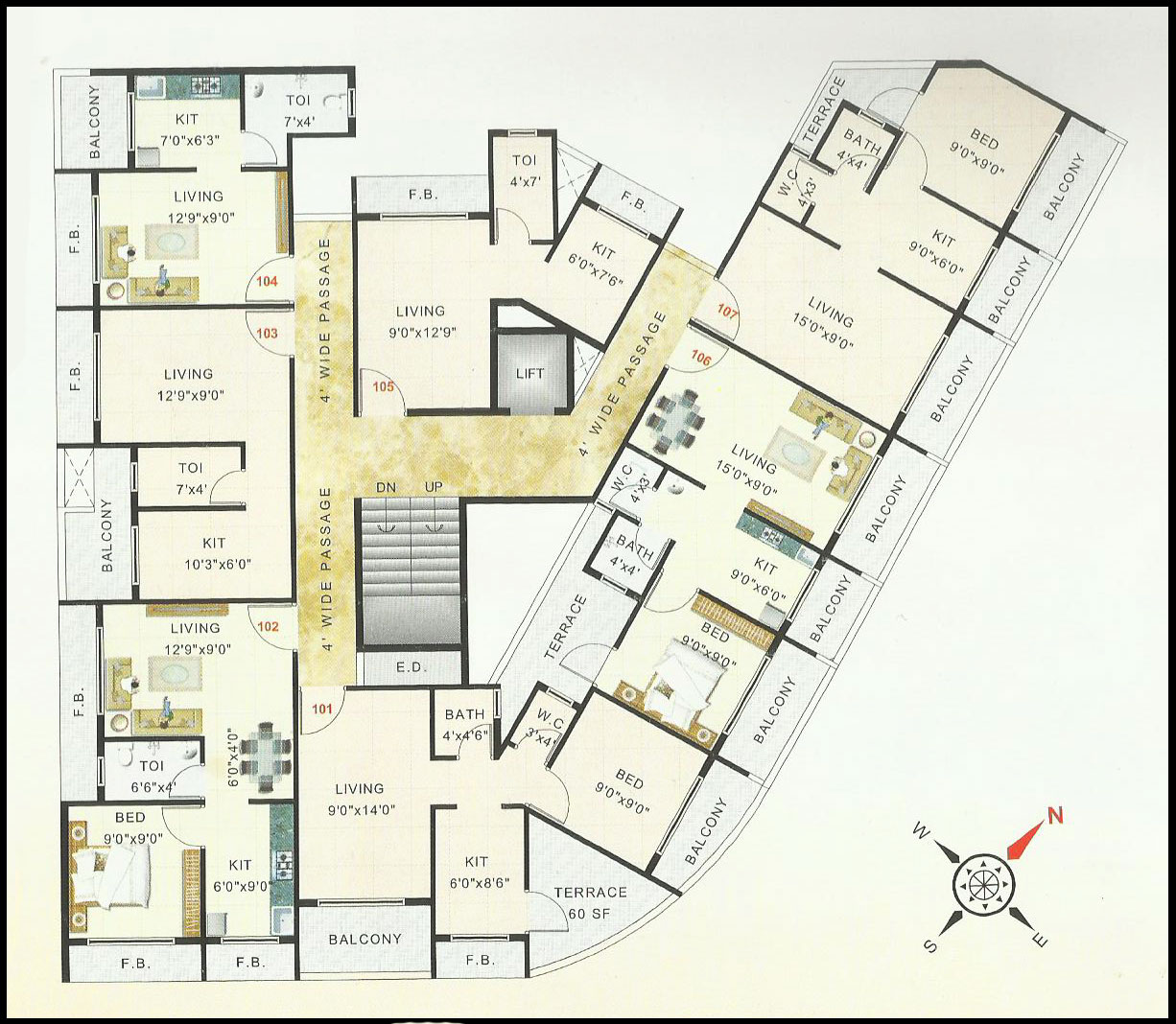 1st Floor Plan