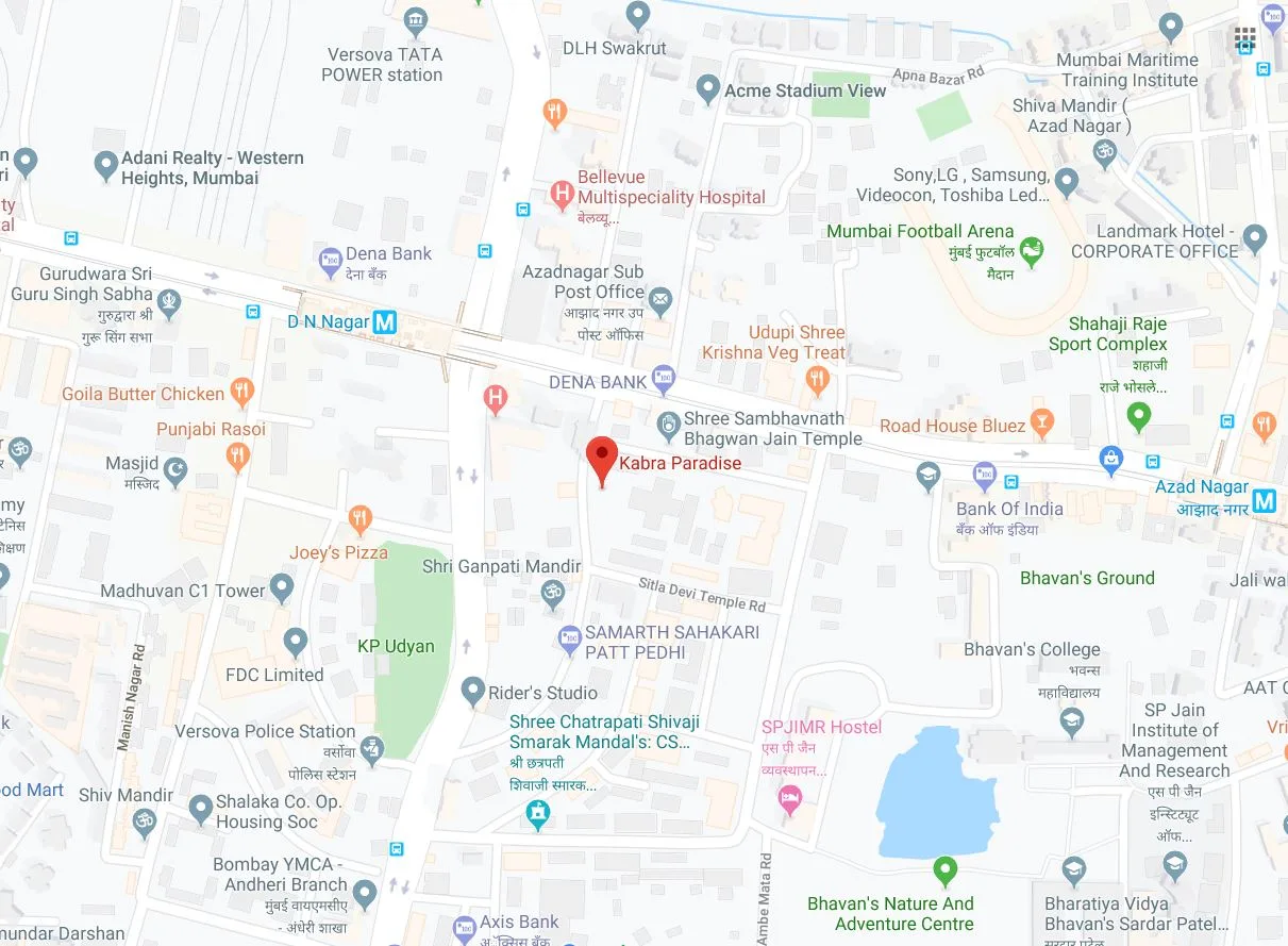 Paradise Location Map