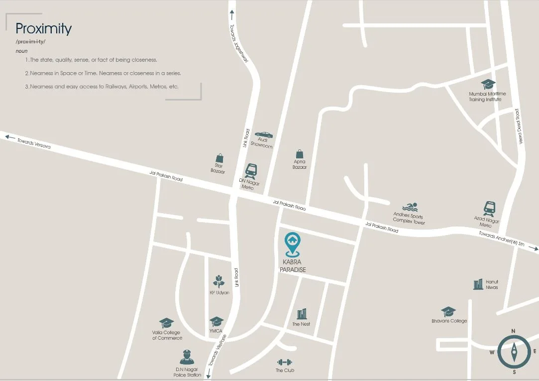 Paradise Location Proximity