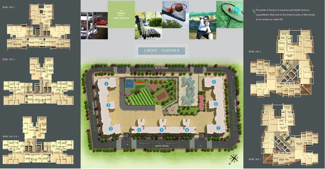 Pooname Estate Cluster II Layout