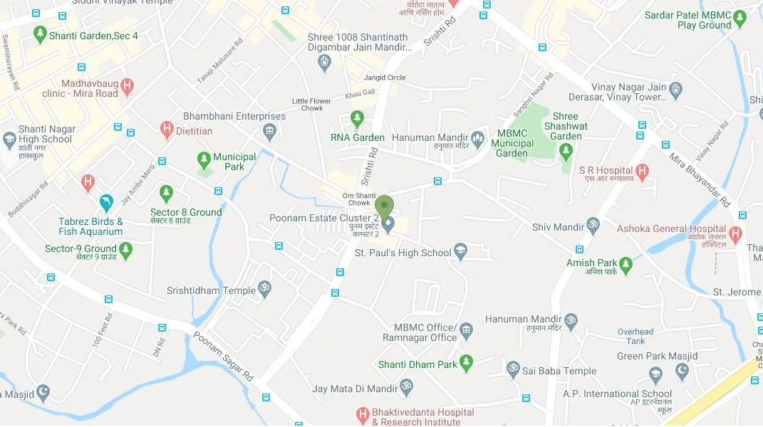 Pooname Estate Cluster Location Map