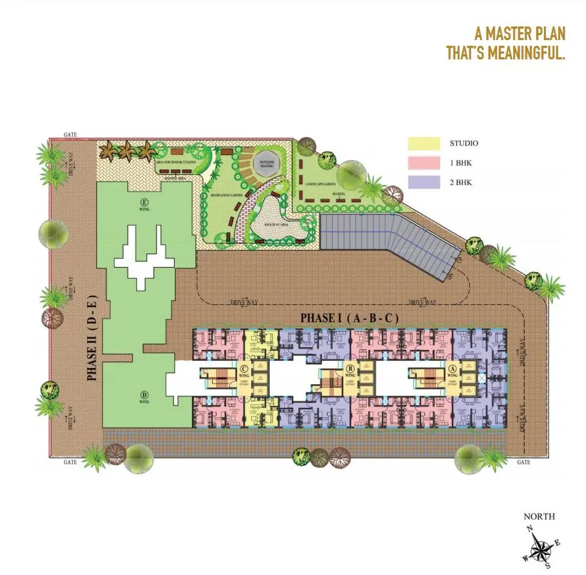 Crescent Sky Heights Master Layout