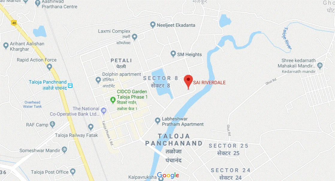 Sai Riverdale Location Map