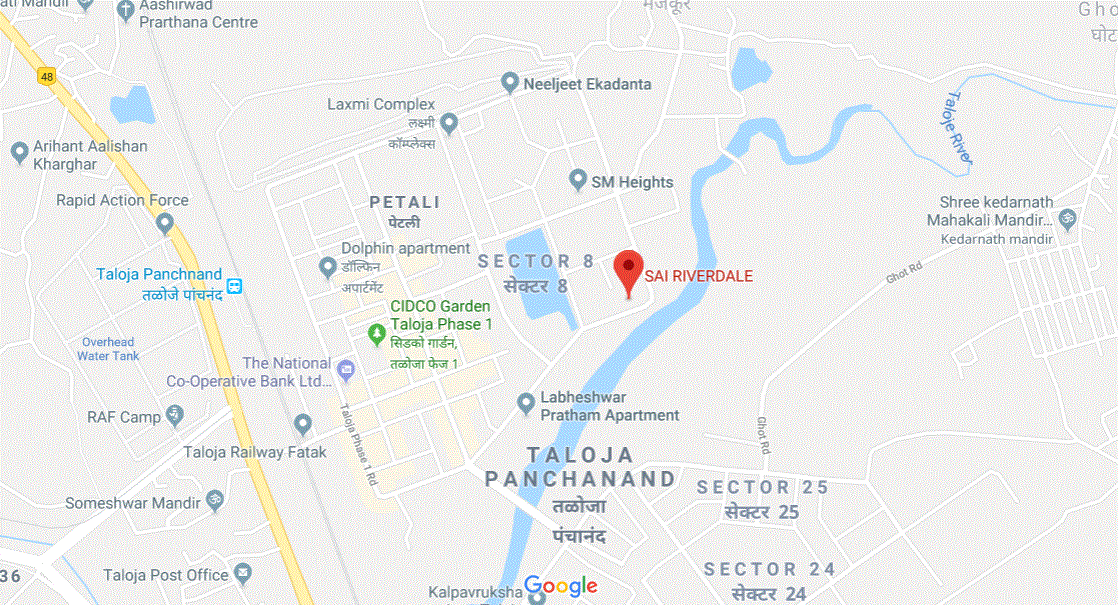 Sai Riverdale Location Map