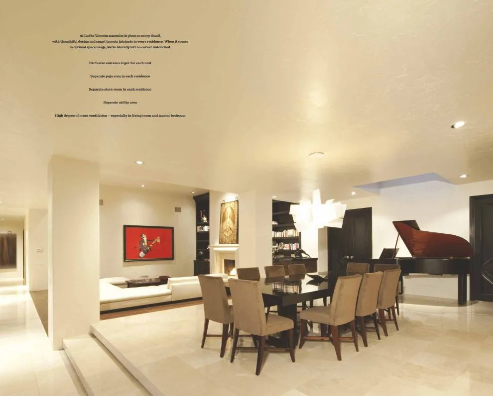 Lodha Venezia Dining Room Image-1