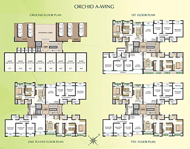 A Wing Floor Plan