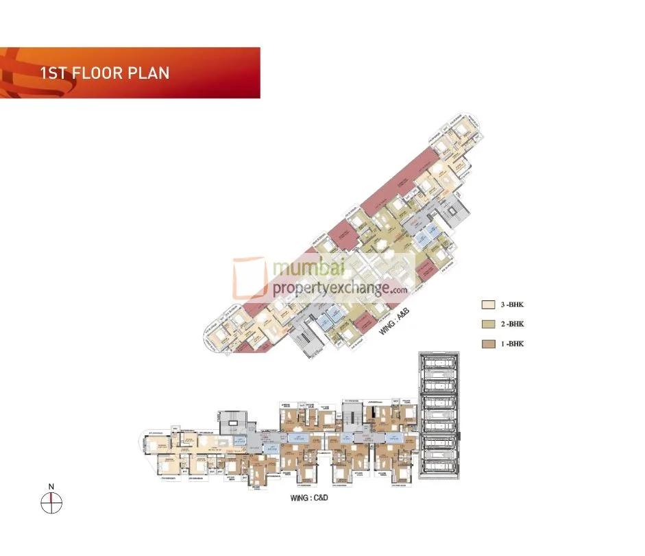 Ruparel Orion 1st Floor Plan