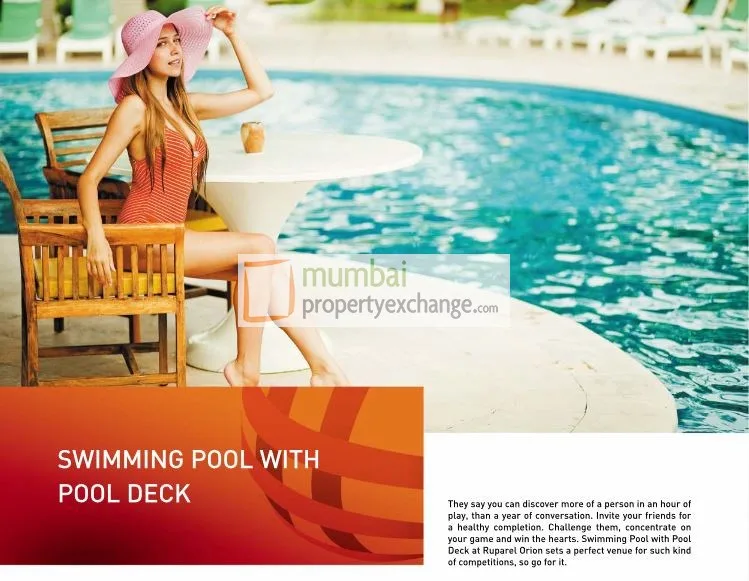 Ruparel Orion Swimming Pool with Deck