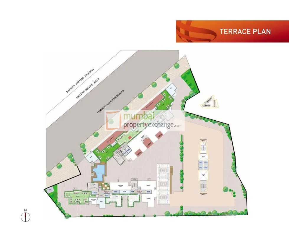 Ruparel Orion Terrace Plan