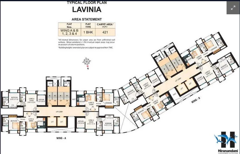 Lavinia Typical Floor Plan