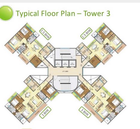 Runwal Anthurium Typical flrpln Tower3