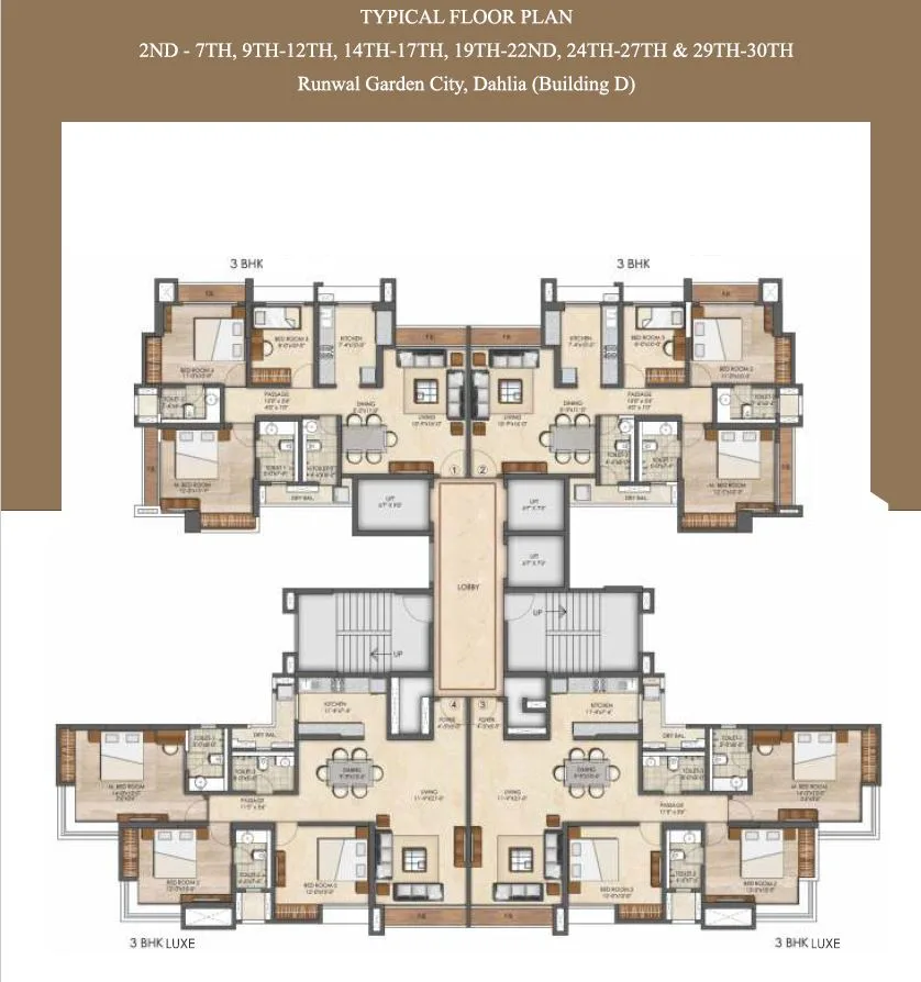 Runwal Dhalia Floor Plan 1