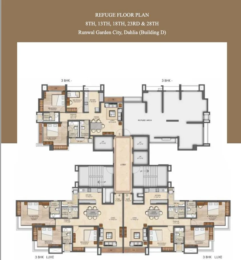 Runwal Dhalia Floor Plan 2