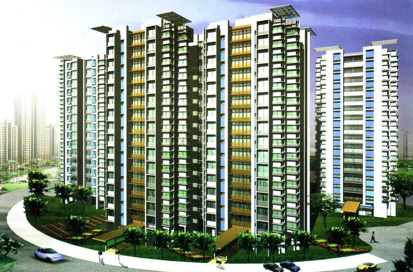Runwal Garden City Elevation