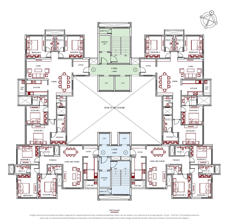 Glory Typical Floor Plan