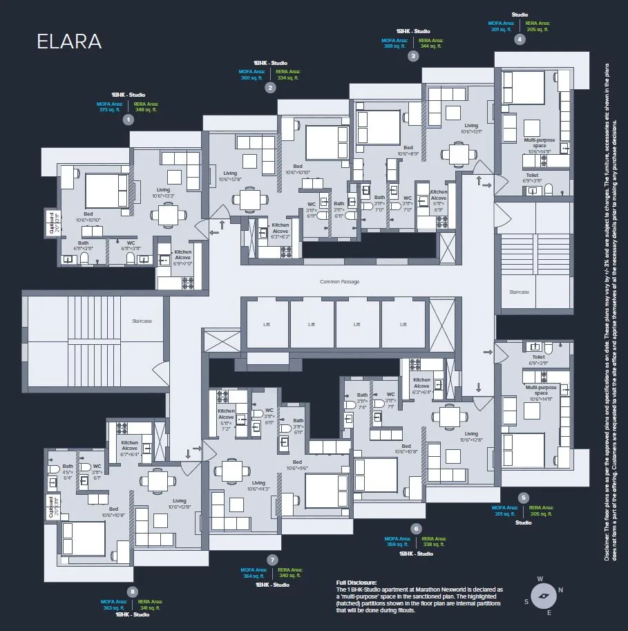 Marathon Nexworld Elara Typical Plan