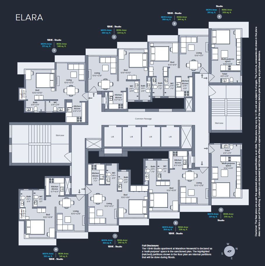 Marathon Nexworld Elara Typical Plan