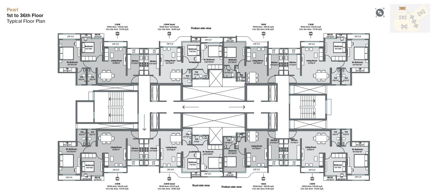 6617_oth_Marathon_Nextown_PEARL_Typical_Floor_Plan